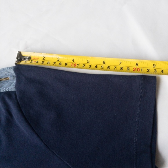 LAUREN Ralph Lauren Women's 3X Short Sleeve Navy Shirt with zipper detail - Picture 13 of 15